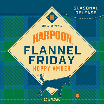 Harpoon, Flannel Friday, Boston, MA 4.9%