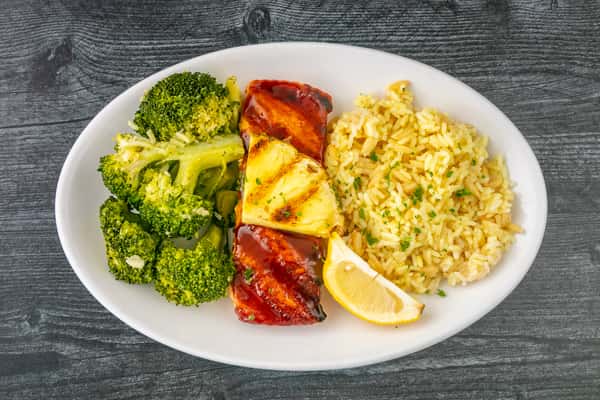 Flame Grilled Salmon