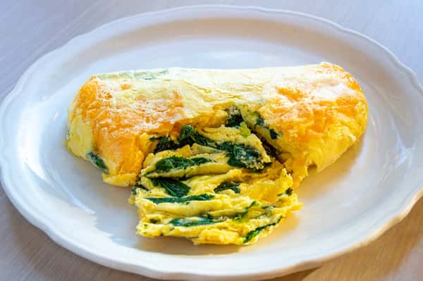 Spinach Omelette