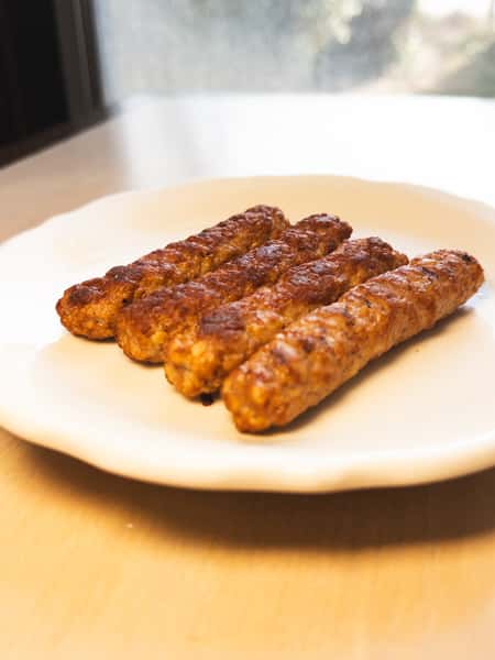 Turkey Link Sausage, Four Slices