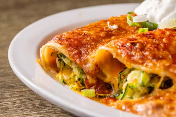 Zucchini Enchiladas