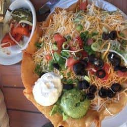 Beef Tostada