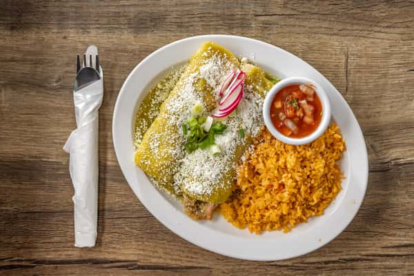 Chicken Verde Enchilada a la carte