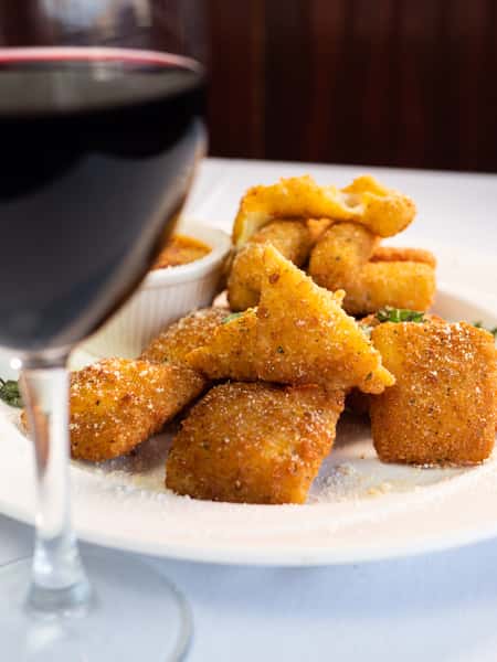 fried ravioli