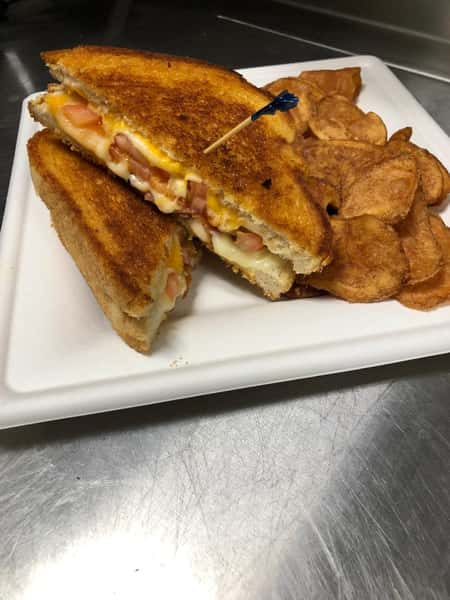 loaded grilled cheese (Cafe)