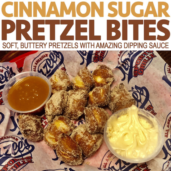 Cinnamon Sugar Pretzel Bites