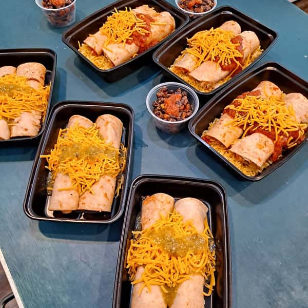 enchilada meal preps