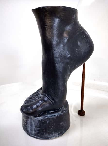 "Precarious pedestal of femal fashion and Hoof" - Magadelena O'Connor