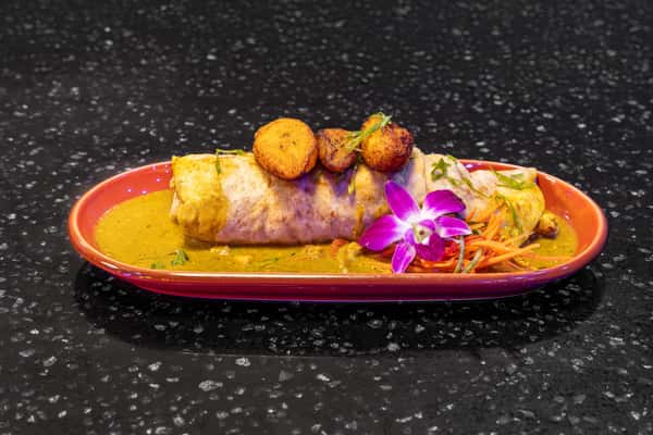 Seafood Roti