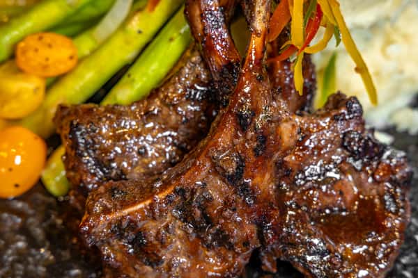 Hibiscus Lamb Chops