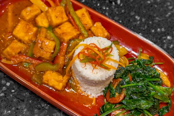 Creole Tofu & Grits