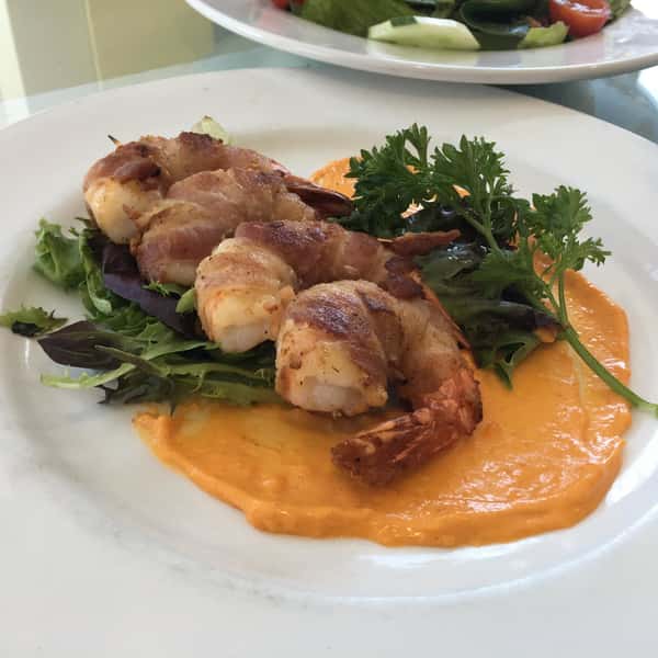 bacon wrapped shrimp
