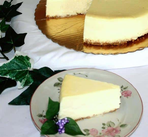 slice of cheesecake