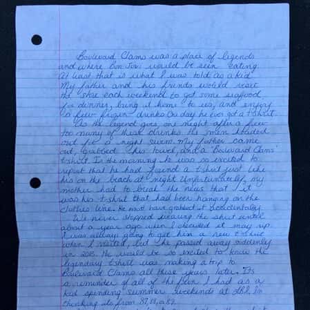 written letter