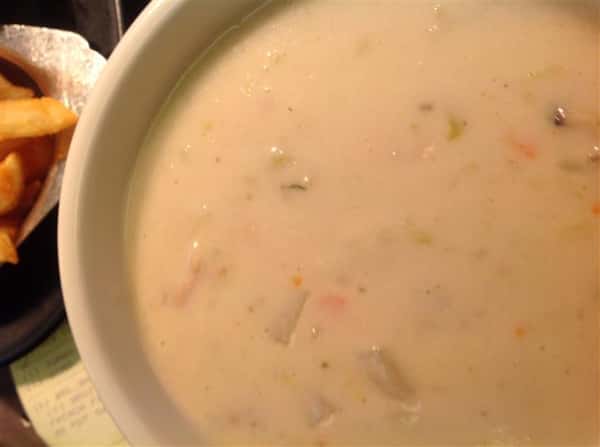 clam chowder soup