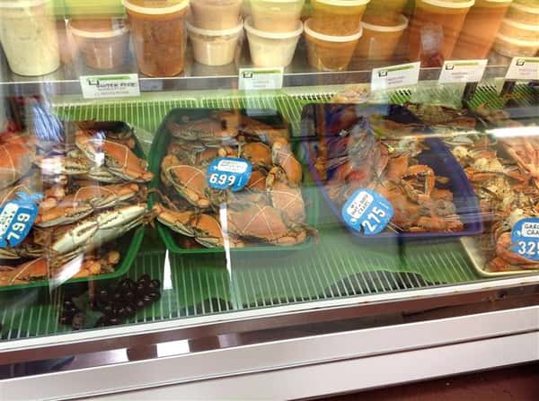 whole crabs for sale