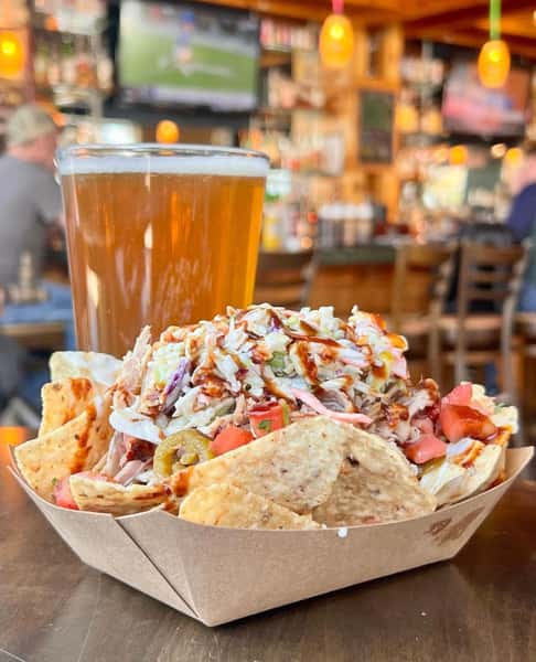 nachos and beer