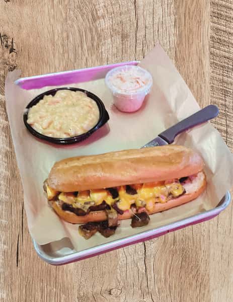 Brisket Philly Cheesesteak