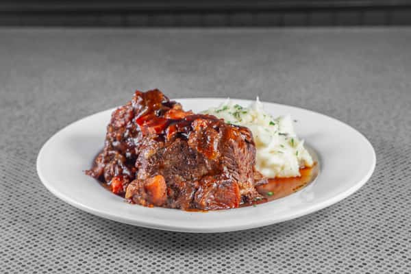 Braised Short Ribs "Osso Buco" Style