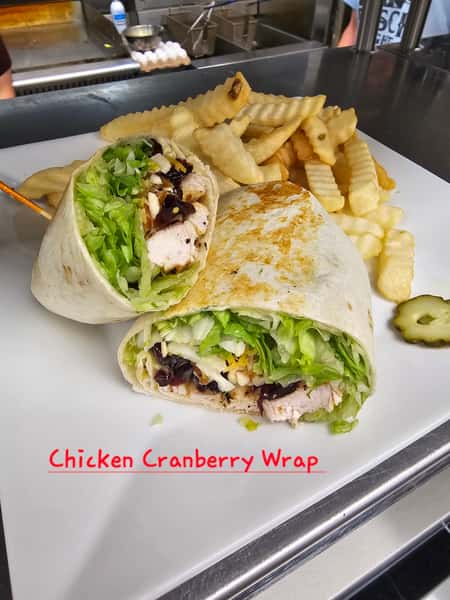 Chicken Cranberry Wrap