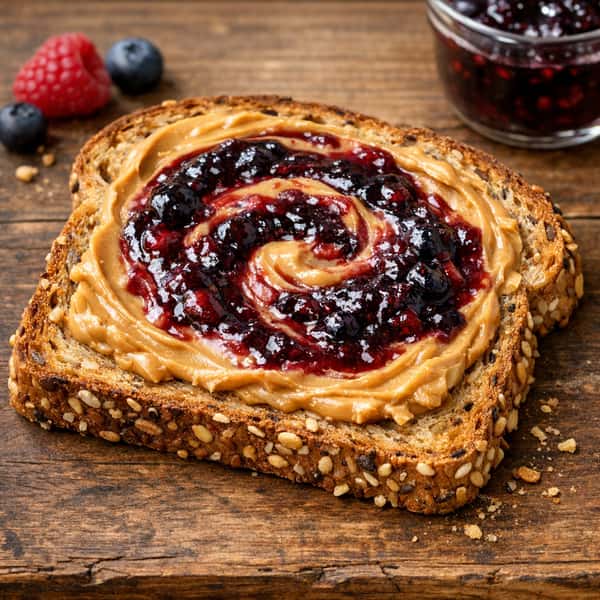 PB & J Toast