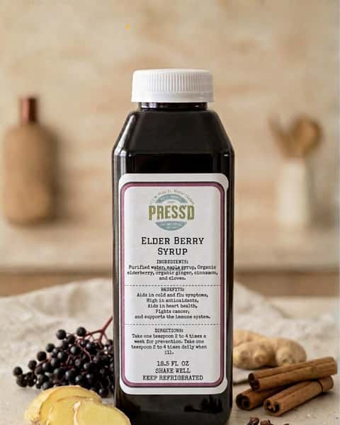 Elderberry Syrup (18.5 oz Bottle)