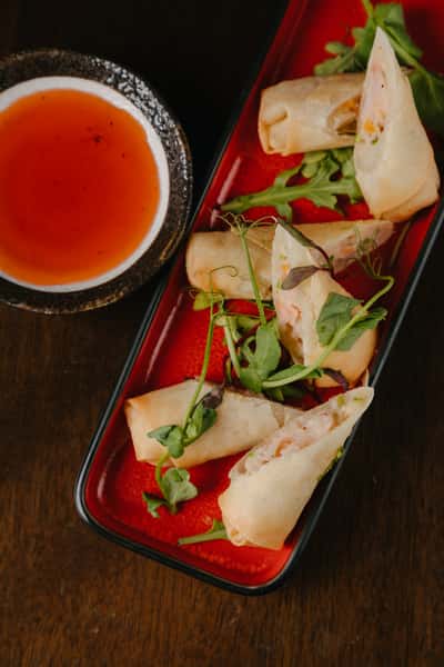Crispy Shrimp Spring Rolls