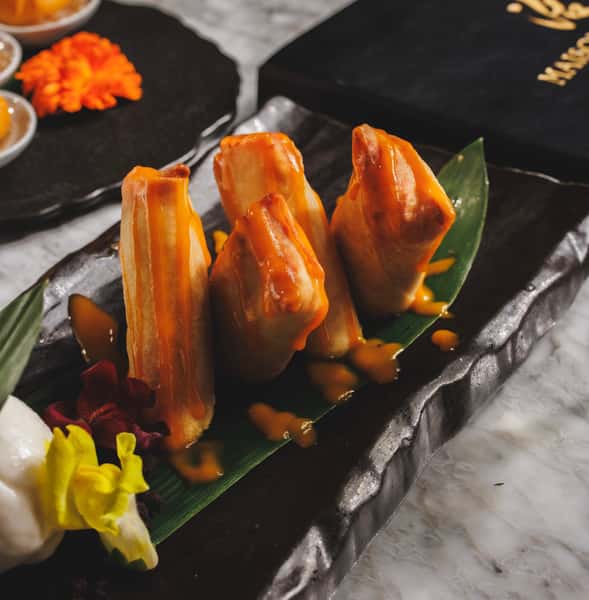 Banana Spring Rolls