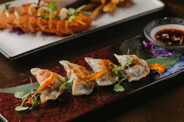 Pan Fried Wagyu Beef Pot Stickers
