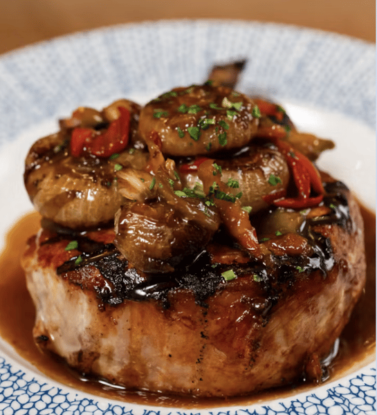 Grilled Premier Reserve Pork Rack Chop