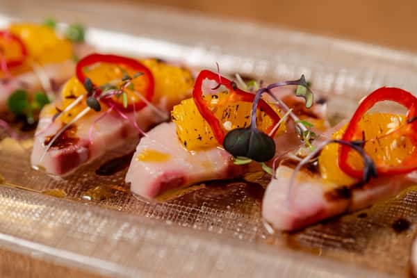 Yellowtail crudo