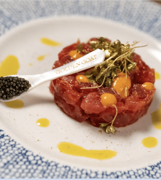 24k Yellowfin Tuna "Tartare" Crudo