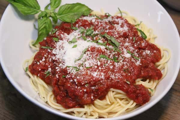 Spaghetti WIth Marinara