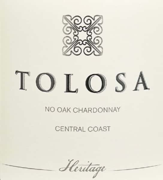 Tolosa No Oak Chardonnay