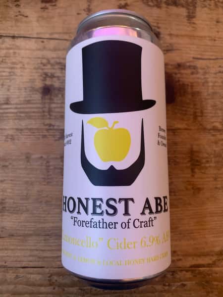 Honest Abe Limoncello Cider 