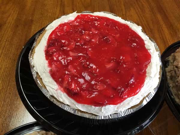 A Strawberry Cream Pie