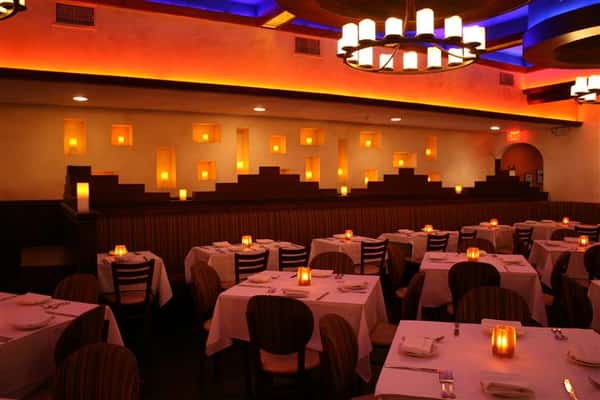 tablecloth tables with decor lighting fixtures