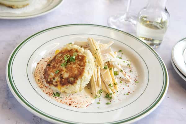 Hush Puppy Crab Cake