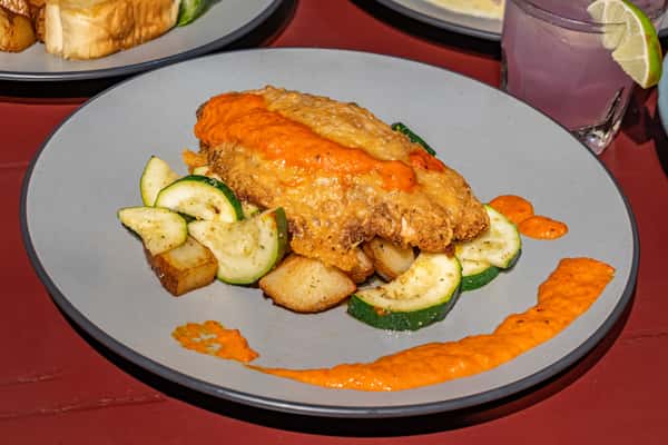 Parmesan Crusted Red Drum