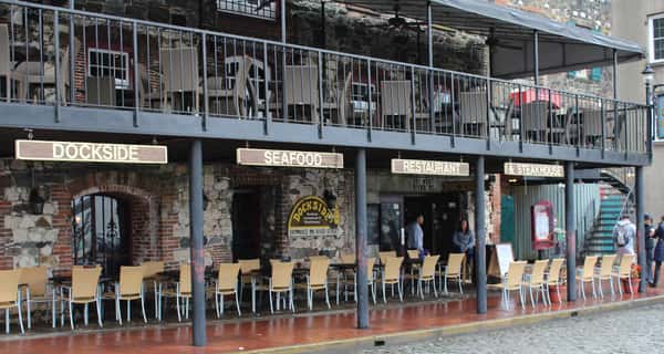 Front view of the restaurant