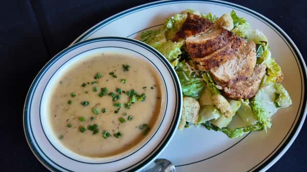 Blackened Chicken Caesar Salad