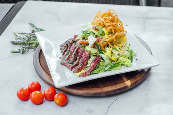 Grilled Skirt Steak Salad
