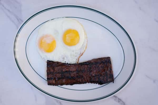 Skirt Steak & Eggs