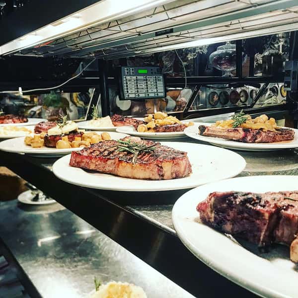 spread of entrees
