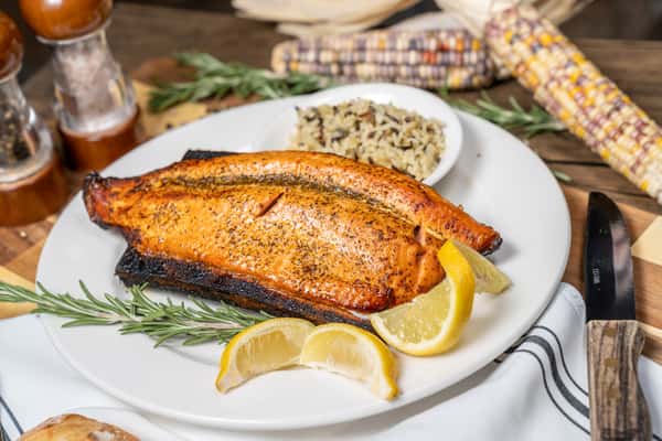 Cedar Baked Idaho Ruby Trout