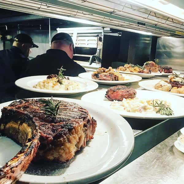 grilled steaks and entrees