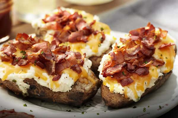 loaded bake potatoes