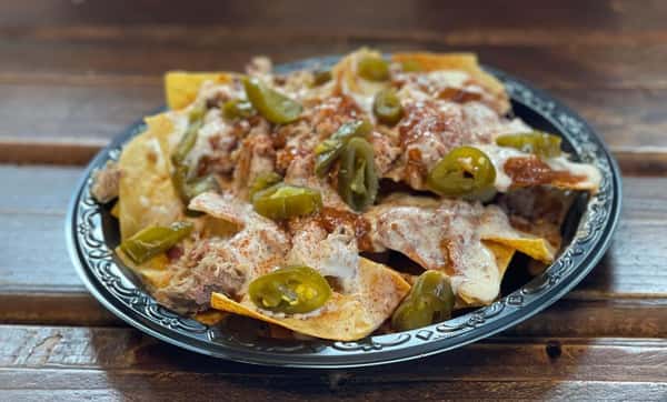 Pork Macho Nachos