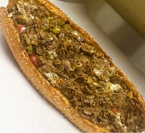 The "Cooper Hot" Cheese Steak
