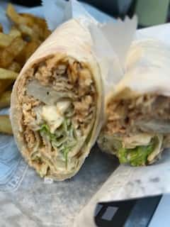 Chicken ChsSteak Wrap